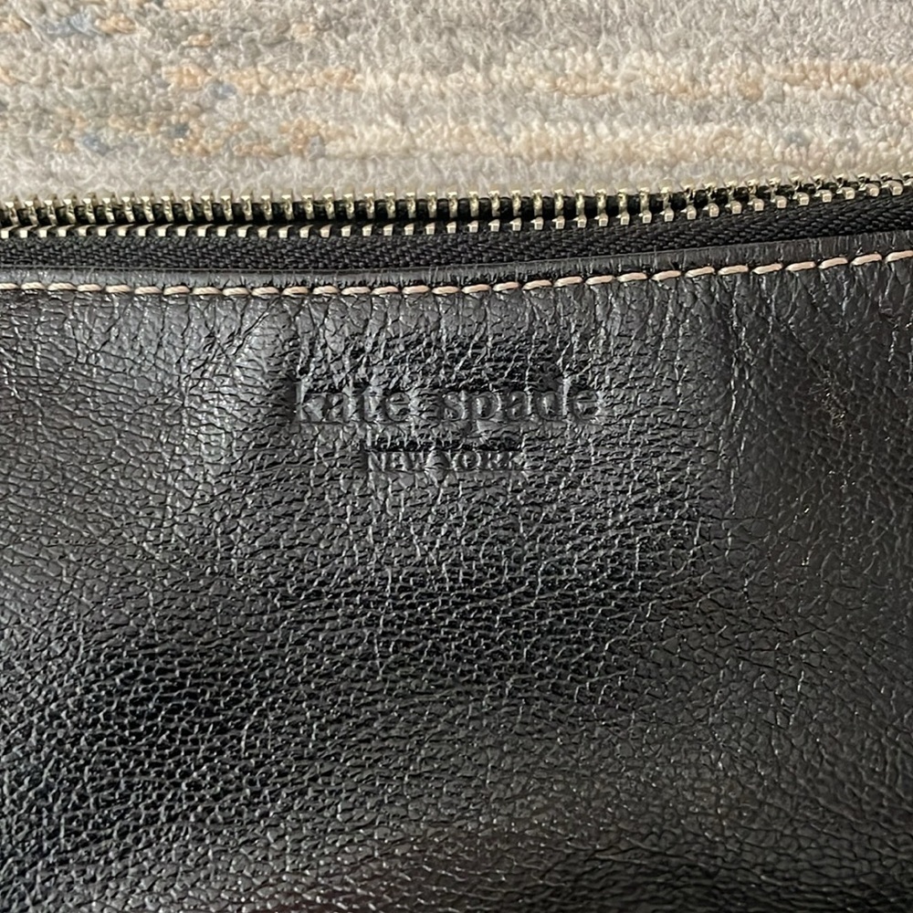 Kate Spade black leather shoulder bag - Picture 2 of 11